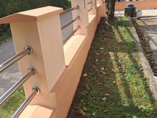 Uređenje zida i ograde